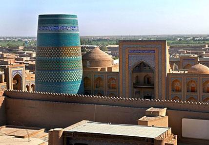 Ichan-Qala Fortress in Khiva